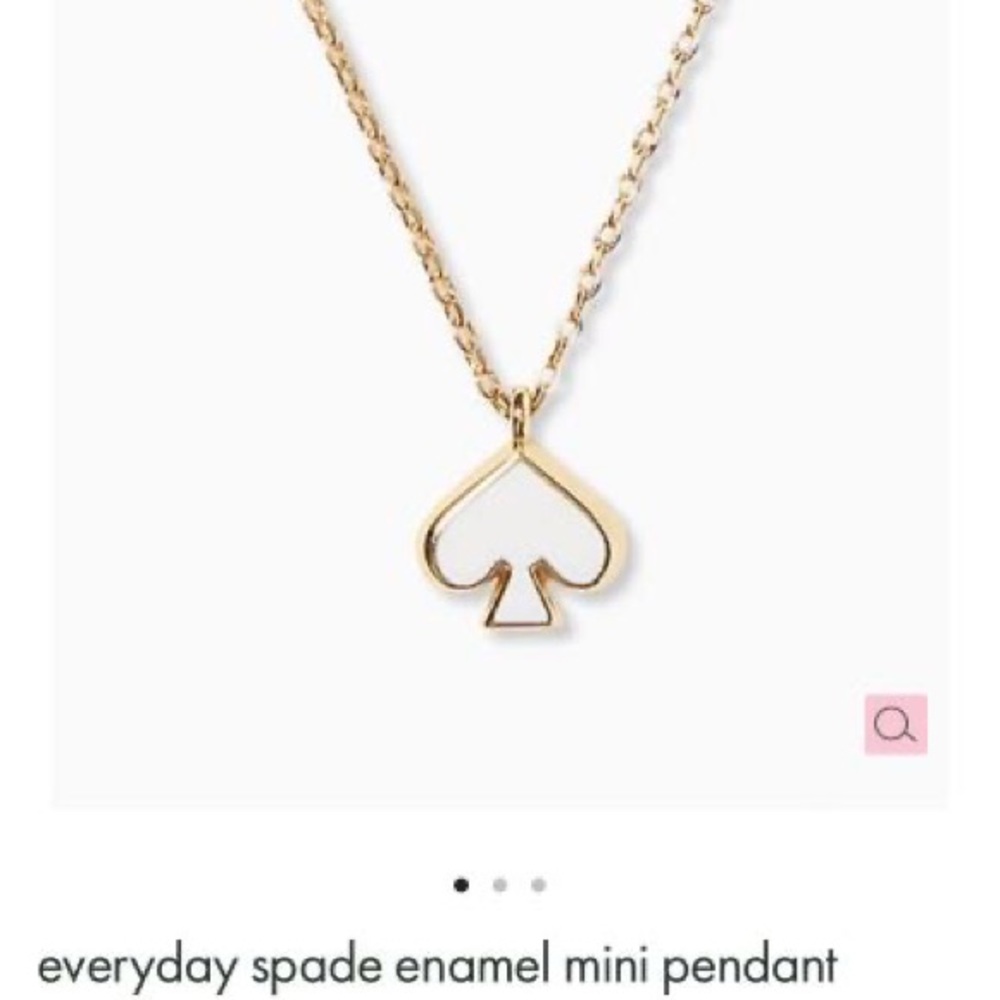 kate spade enamel pendent